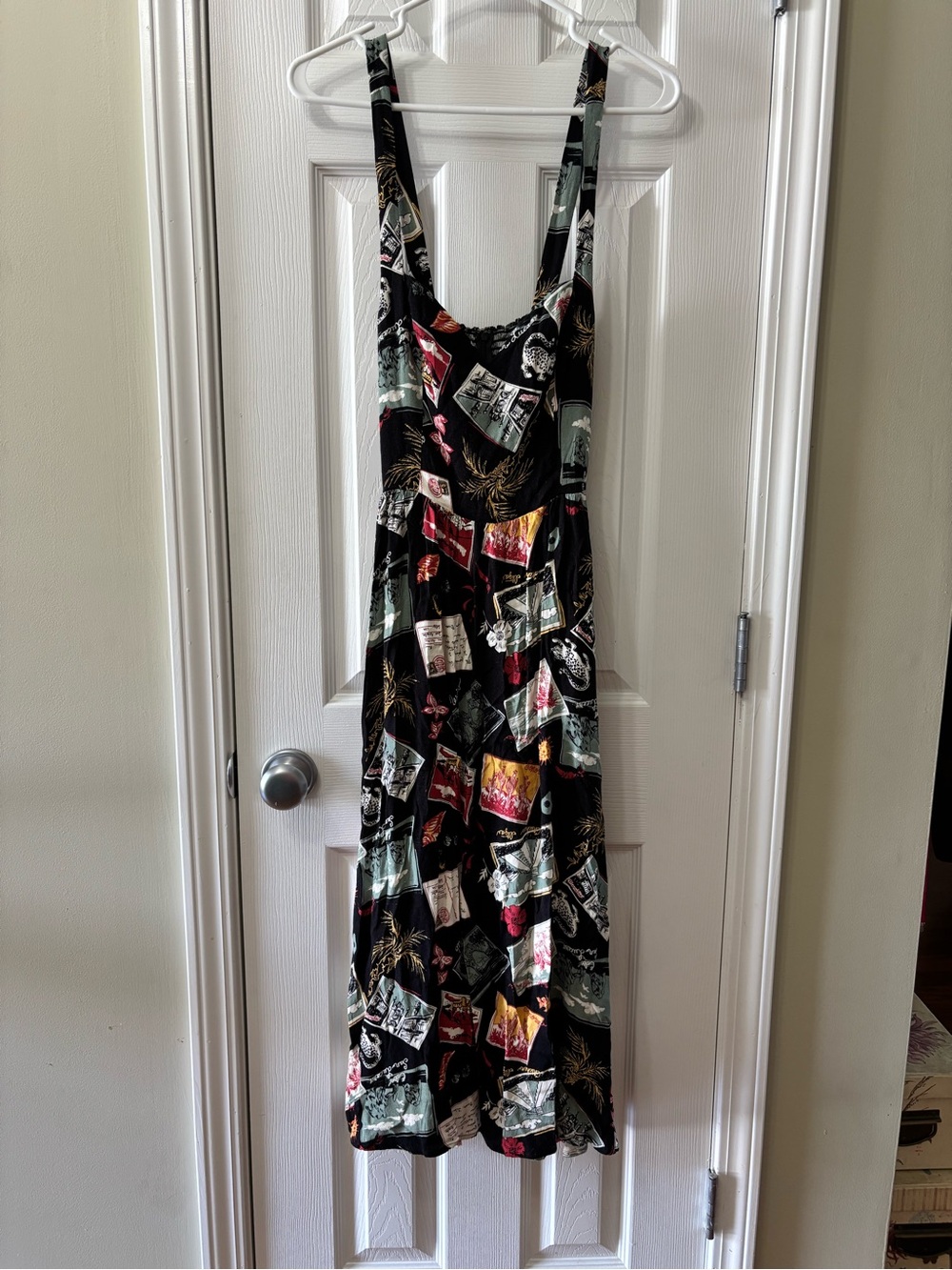 Reformation Brixton Postcard Midi Dress Women’s Size 4 - Picture 3 of 13